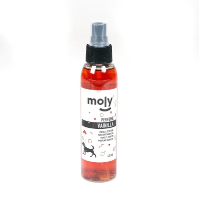 Perfume para Perros Aroma Vainilla 125 ml Moly | Fragancia Suave, Duradera y Apta para Piel Sensible