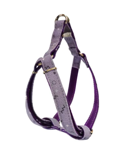 Harnais Moly lila T-1 ajustable 20-30 cm 1,5 cm