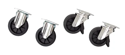 Set de 4 Roues Pivotantes Velox 47 pour Transportines de Chien