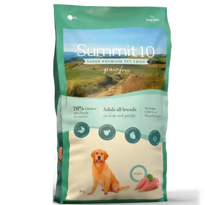 SUMMIT 10 SENSITIVE FRESH CHICKEN POTATO 3 KG | PIENSO SUPER PREMIUM PARA PERROS ADULTOS CON SENSIBILIDAD DIGESTIVA | POLLO FRESCO Y PATATA