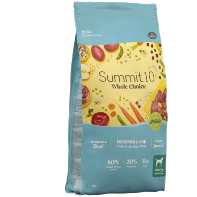 SUMMIT 10 WHOLE CHOICE ADULT DOG LAMB 2 KG | PIENSO GRAIN FREE CON CORDERO PARA PERROS ADULTOS