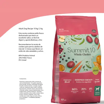 SUMMIT WCH ADULT DOG MEDIUM/MAXI CHICKEN 10 KG