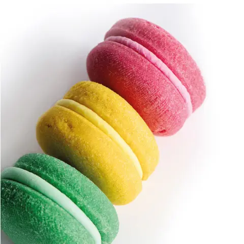 Macarons blandos para perros en estuche premium