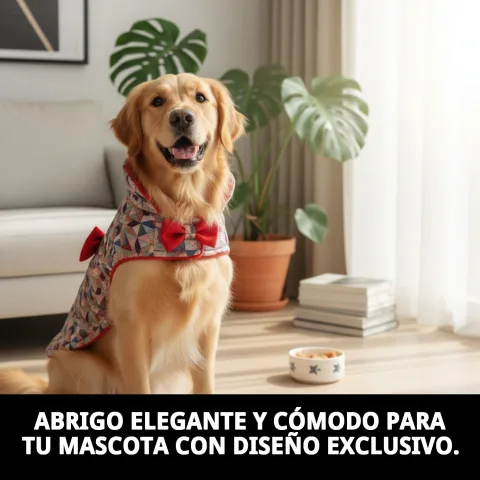 Ajustement ergonomique du manteau Damasco pour chiens de grande taille