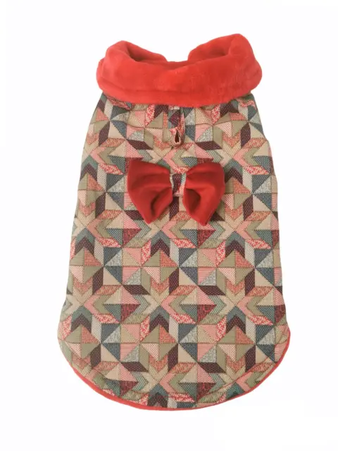 Détail du tissu doux du manteau damasco T-M