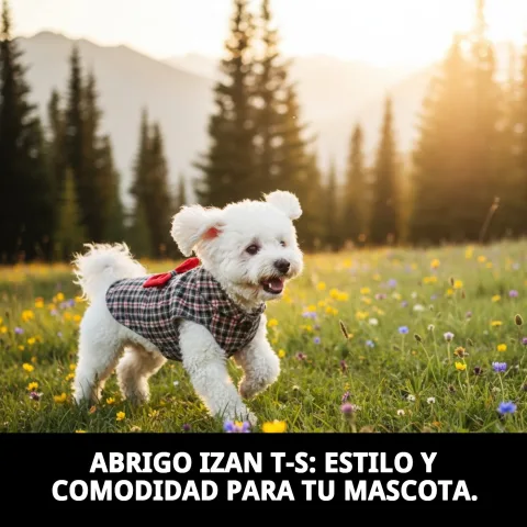 Manteau Izan T-S porté par un petit chien