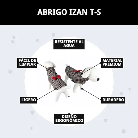 Manteau Izan T-S en différentes tailles et couleurs