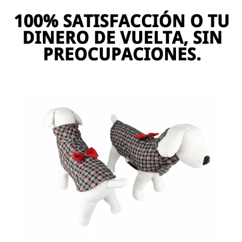 Vue latérale du manteau Izan T-XS sur petit chien