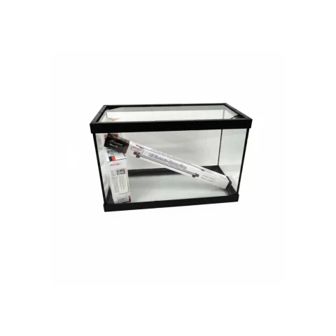 Détail du filtre inclus dans l’aquarium cristal Moly 20 litres