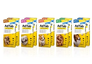 Présentation du produit ADTAB OTC 225 MG antiparasitaire