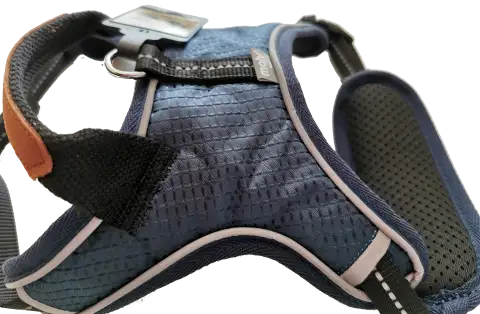 Material transpirable y suave del arnés Moly confort en talla S