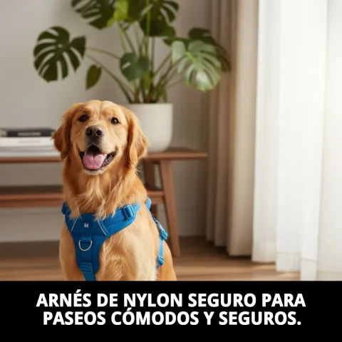 Arnés nylon M presentado en blister para venta