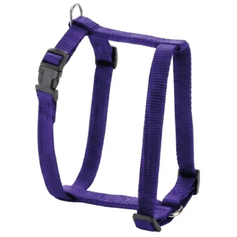 Arnés nylon liso ajustable 30-50 cm para perros color azul
