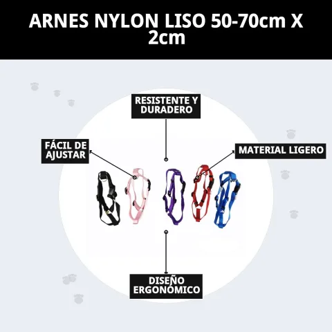 ARNES NYLON LISO 50-70cm X 2cm
