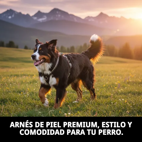 Variedad de colores del arnés piel luxury