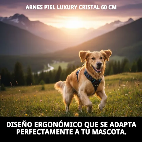 Material ergonómico del arnés para mayor confort