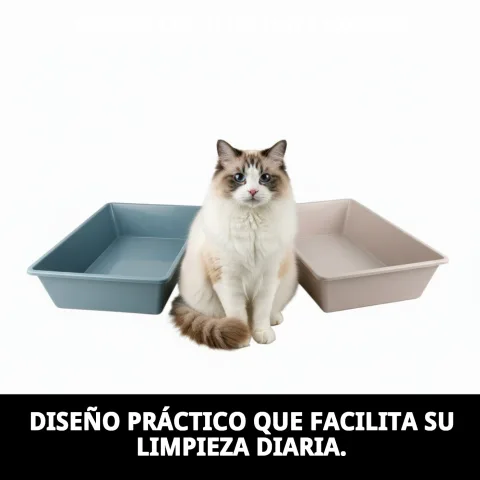 Bac à litière Cat Litter Tray 2 placé dans une pièce