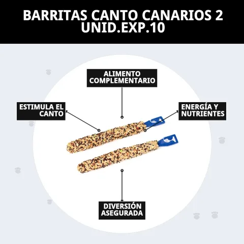 Canaris actifs et en bonne santé grâce aux barres La Tribu Animale