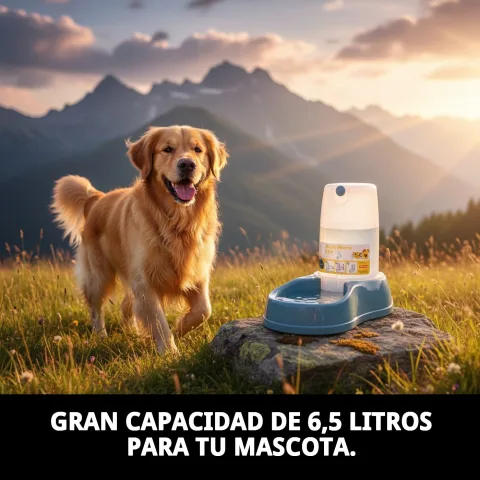 Bebedero para perros Break Reserva en plástico resistente
