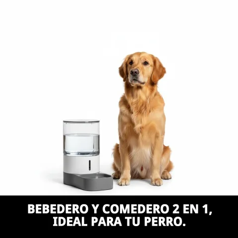 Capacidad de 0,65 litros del bebedero comedero Break Reserva