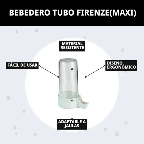 Emballage et livraison de l'Abreuvoir Tube Firenze Maxi par La Tribu Animale