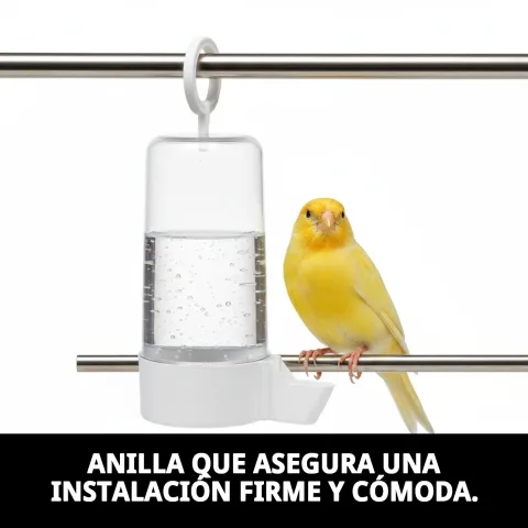Abreuvoir tube super avec anneau pour usage extérieur