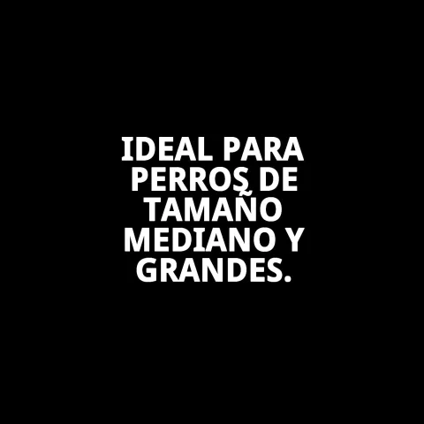 Vue latérale du Bozal Deluxe Casitas Rojas sur chien moyen