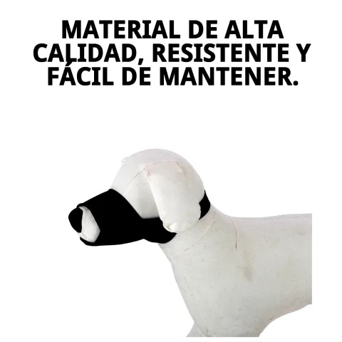 Bozal ajustado en perro con hocico de hasta 16,5 cm