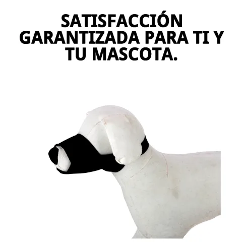 Bozal nylon con correas ajustables para perros grandes