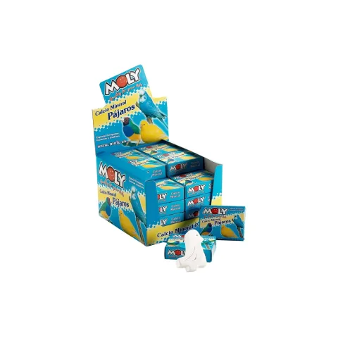 Emballage du supplément de calcium pour oiseaux Moly