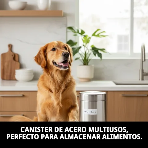 Superficie lisa del canister para fácil limpieza