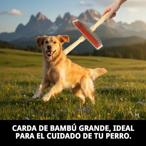 Púas metálicas finas y flexibles de la carda para pelajes densos