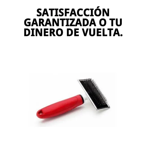 Presentación en blister de la carda desenreda nudos mediana