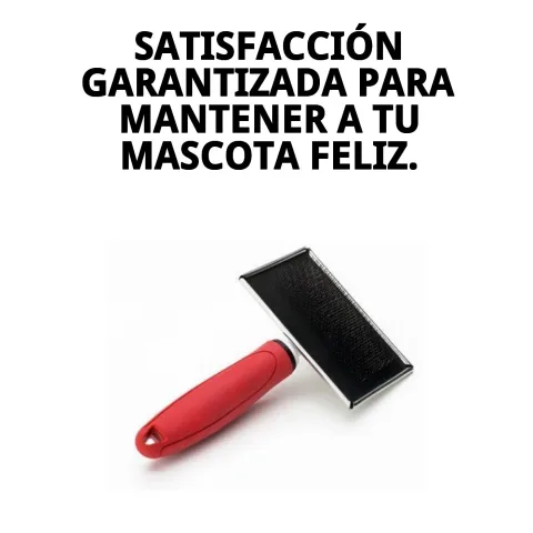 Uso profesional de la carda metálica extragrande Moly Confort