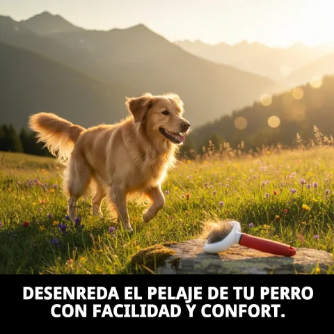 Detalle de púas metálicas finas de la carda Moly Confort