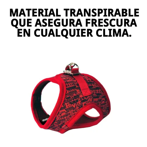 Système de fermeture sécurisé du gilet 3D maisons rouges T-S