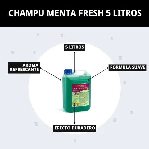 Format économique de 5 litres pour usage en élevages et salons de toilettage