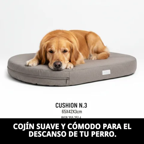 Detalle de la cremallera del cojín N.3 para facilitar lavado
