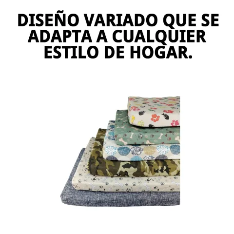 Detalle del acolchado del colchón talla 2 para mascotas