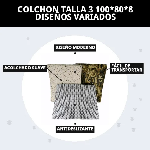 Colchón confortable para perros disponible en Mar Mascotas