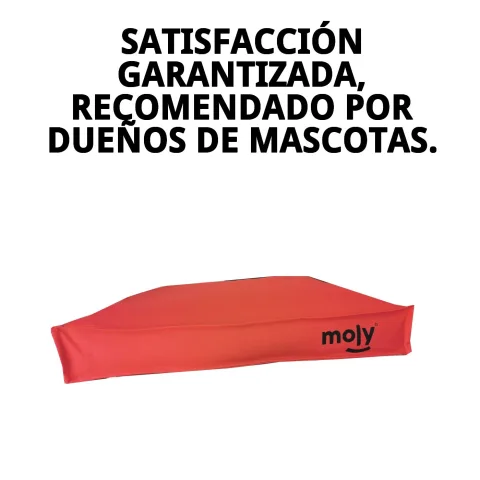 Matelas rouge T-3 montrant épaisseur et dimensions