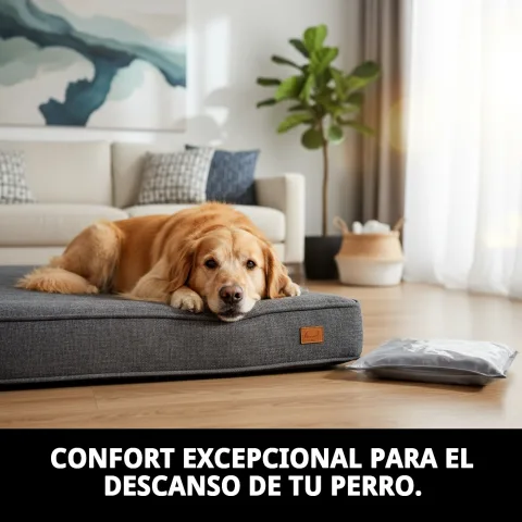 Detalle del textil de alta calidad de la colchoneta para perros