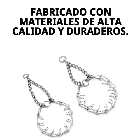 Material metálico resistente del collar de adiestramiento 3,2 mm