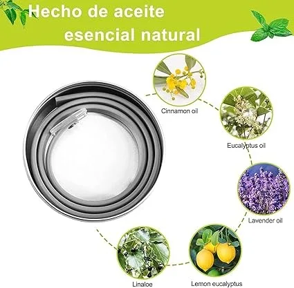 Détail de la fermeture du collier antiparasitaire Moly