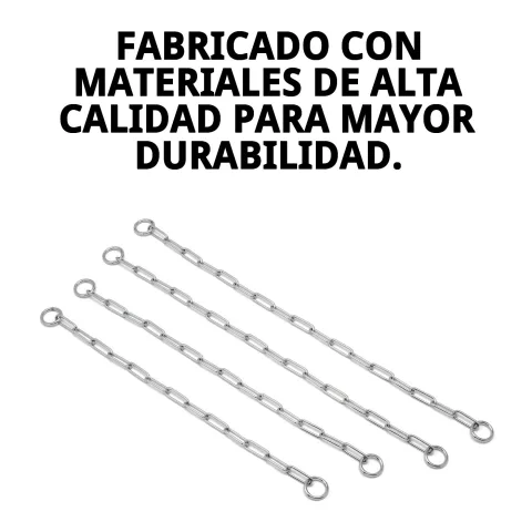 Collar cadena E.LARGO 55cm resistente y duradero