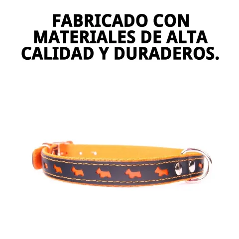 Textura de piel de alta calidad del collar Luxury 57 cm