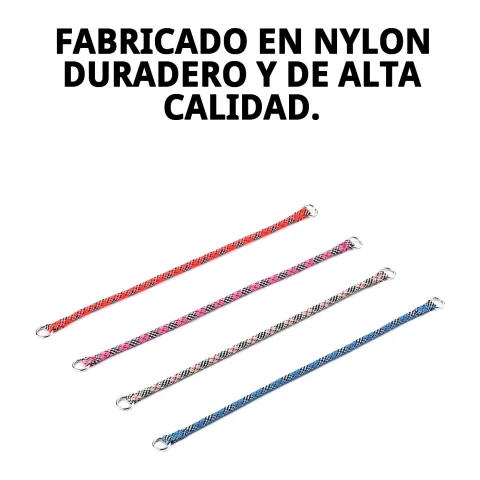 Collar nylon redondo en varios colores disponibles