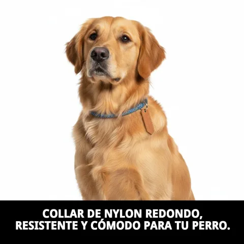 Collar nylon en varios colores para perros pequeños y medianos