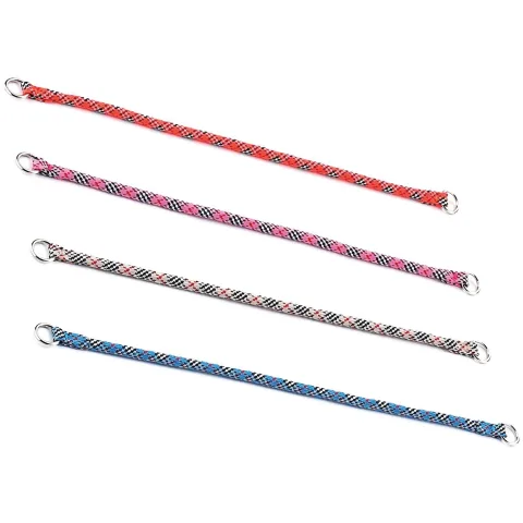 Collar nylon redondo 55cm x 13mm para perro pequeño color azul