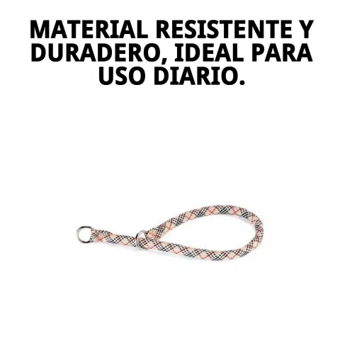Cierre y ajuste del collar nylon redondo 60cm x 13mm